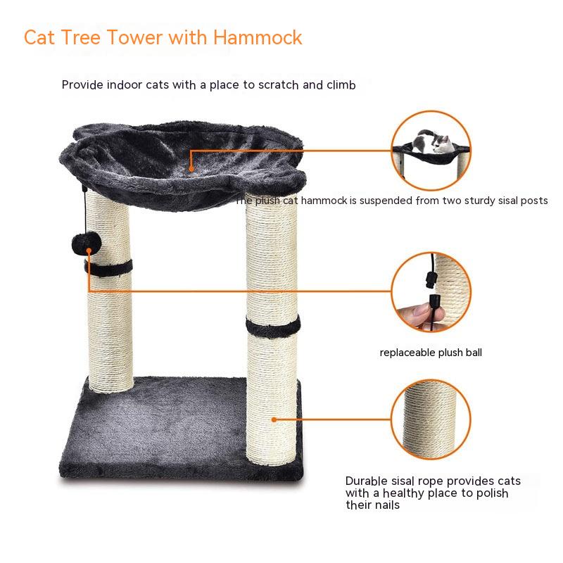 Cat Climbing Frame With Hammock