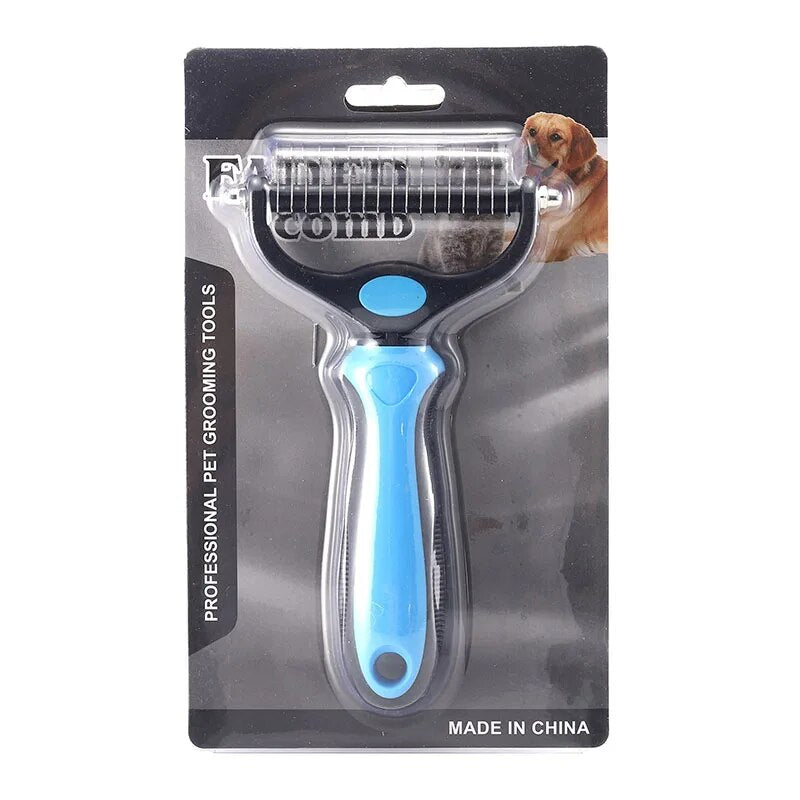 New Stainless Double-sided Dog Comb