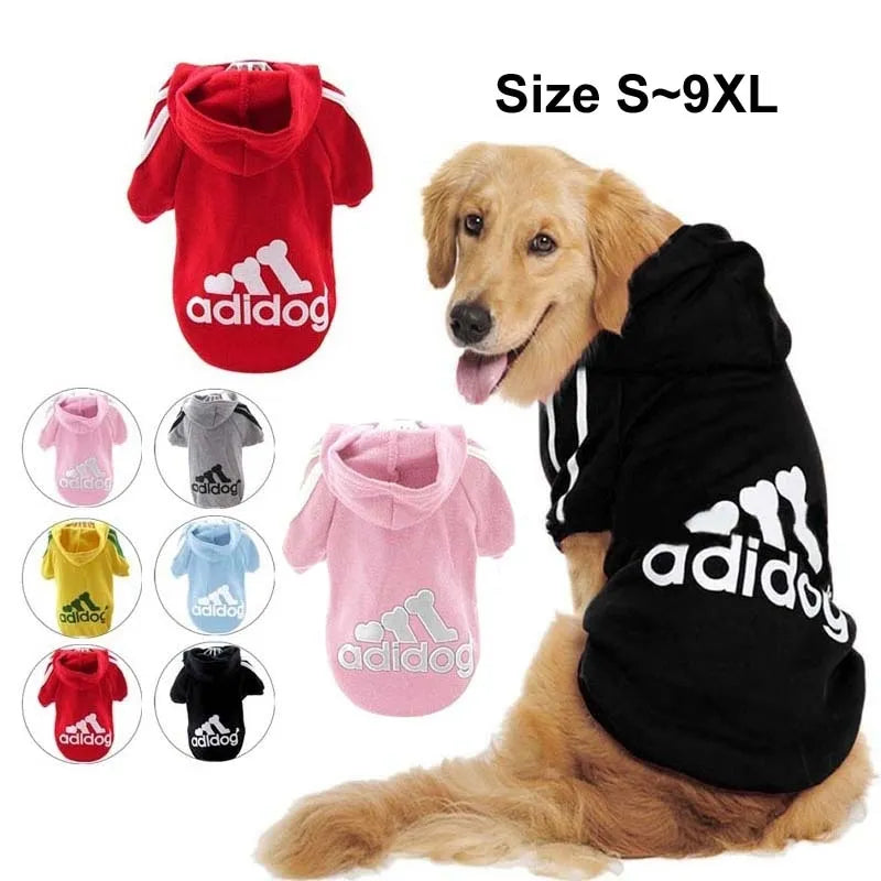 Pet Dog Sport Hoodies Sweatshirts