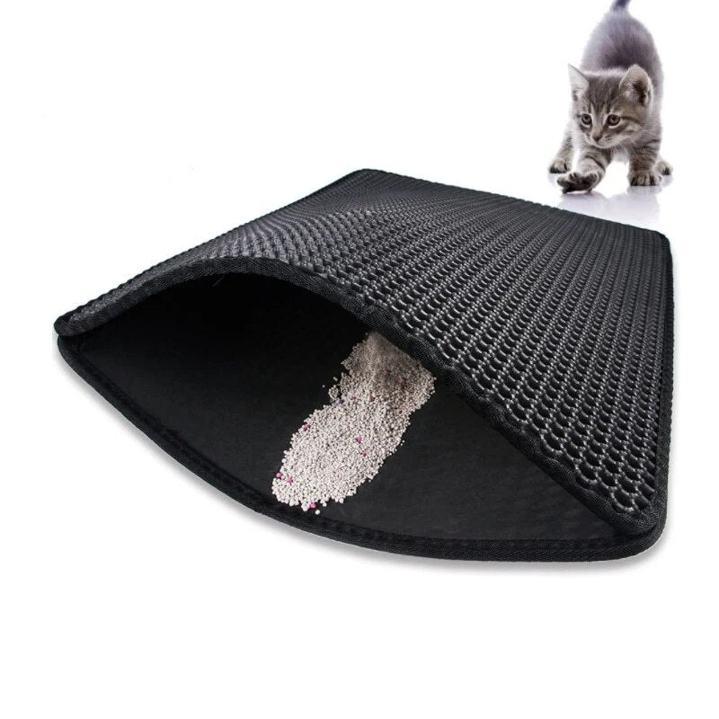 Cat Double Layer Litter Mat