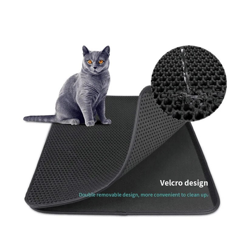 Cat Double Layer Litter Mat