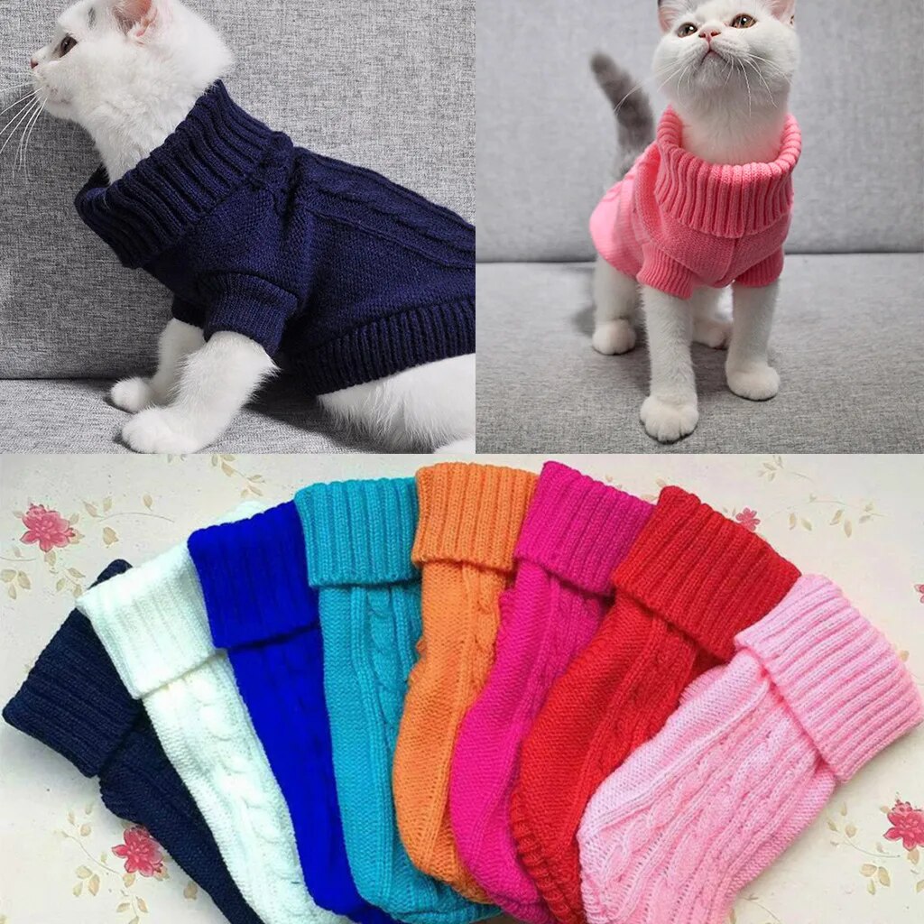 Pet Dog Cat Winter Autumn Clothes