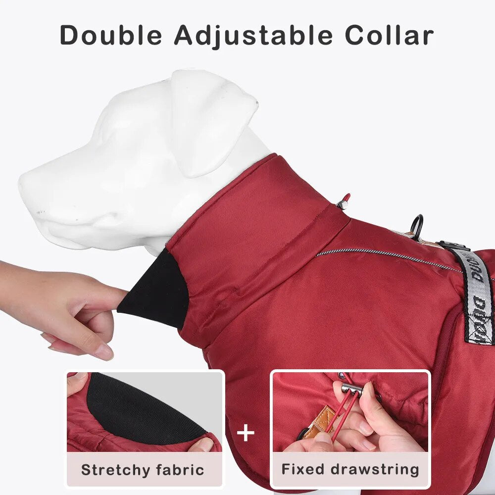 Large Pet Dog Waterproof Coat